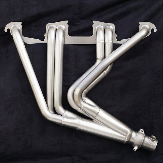 TriMeki 2F Stainless Exhaust Header for 1969-87 Toyota Land Cruiser FJ40, FJ45, FJ55, & FJ60 with 2F engines