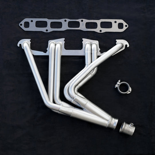 2F Stainless Exhaust Header for 1969-87 Toyota Land Cruiser FJ40, FJ45, FJ55, & FJ60 with 2F engines