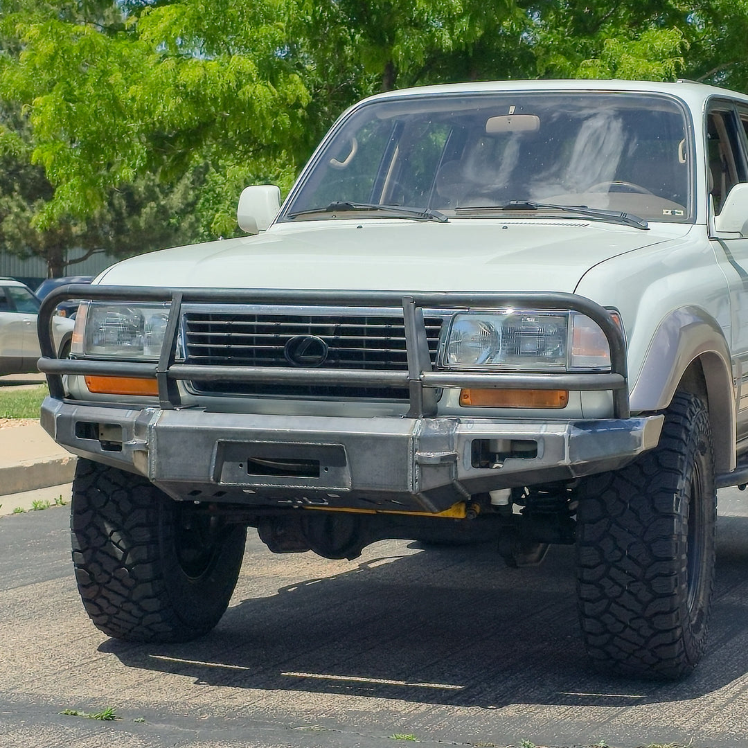 80 Series Front Plate Bumper