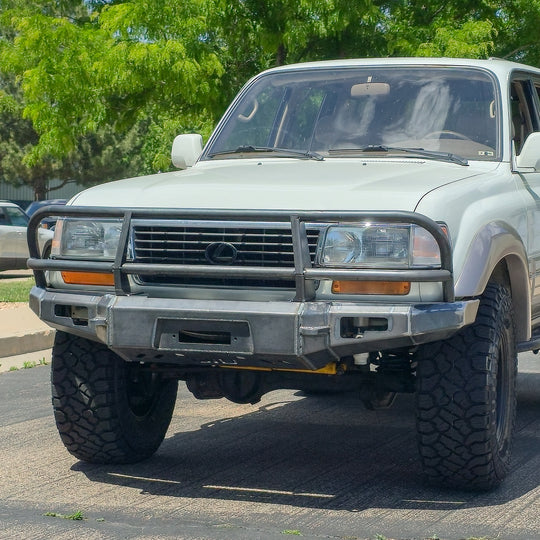 80 Series Front Plate Bumper