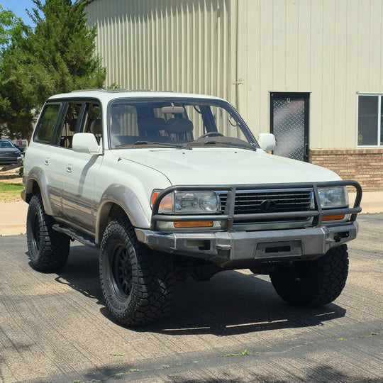80 Series Front Plate Bumper