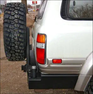 80 Series Rear Plate Bumper