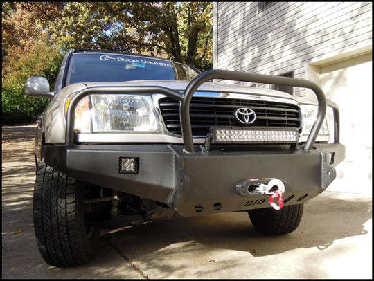 100 Series Front Plate Bumper