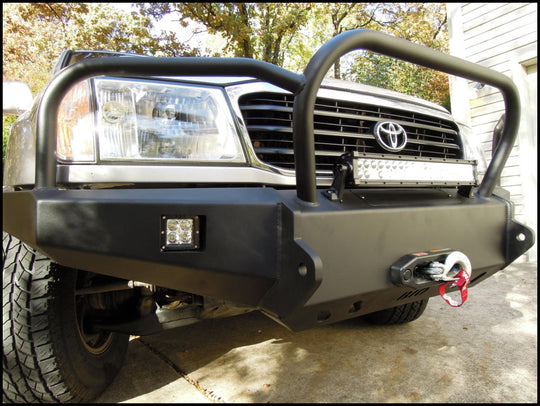 100 Series Front Plate Bumper