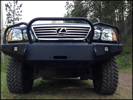 100 Series Front Plate Bumper