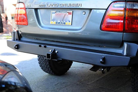 100 Series Rear Plate Bumper