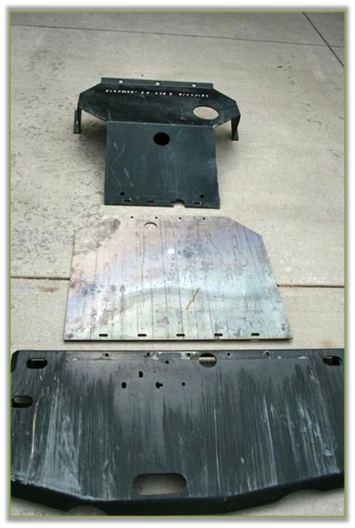 100 Series Skid Plates