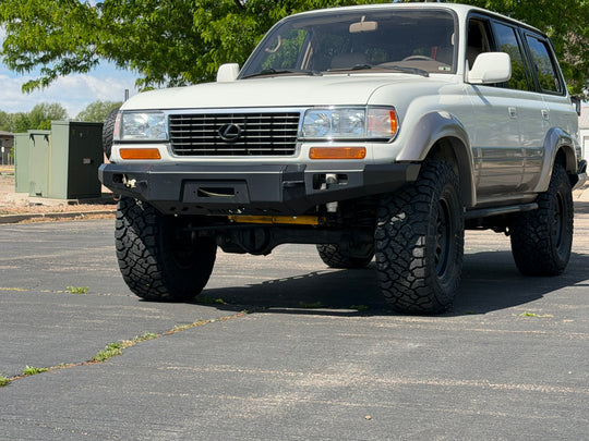80 Series Front Plate Bumper