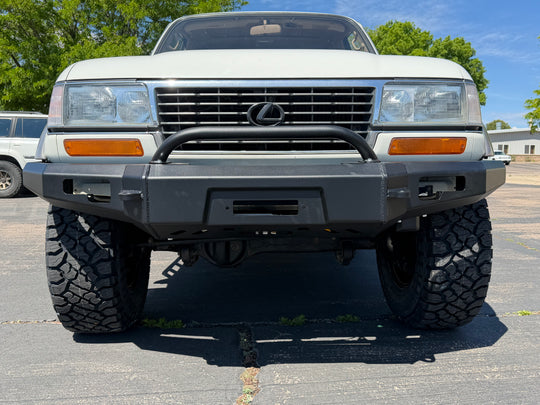 80 Series Front Plate Bumper
