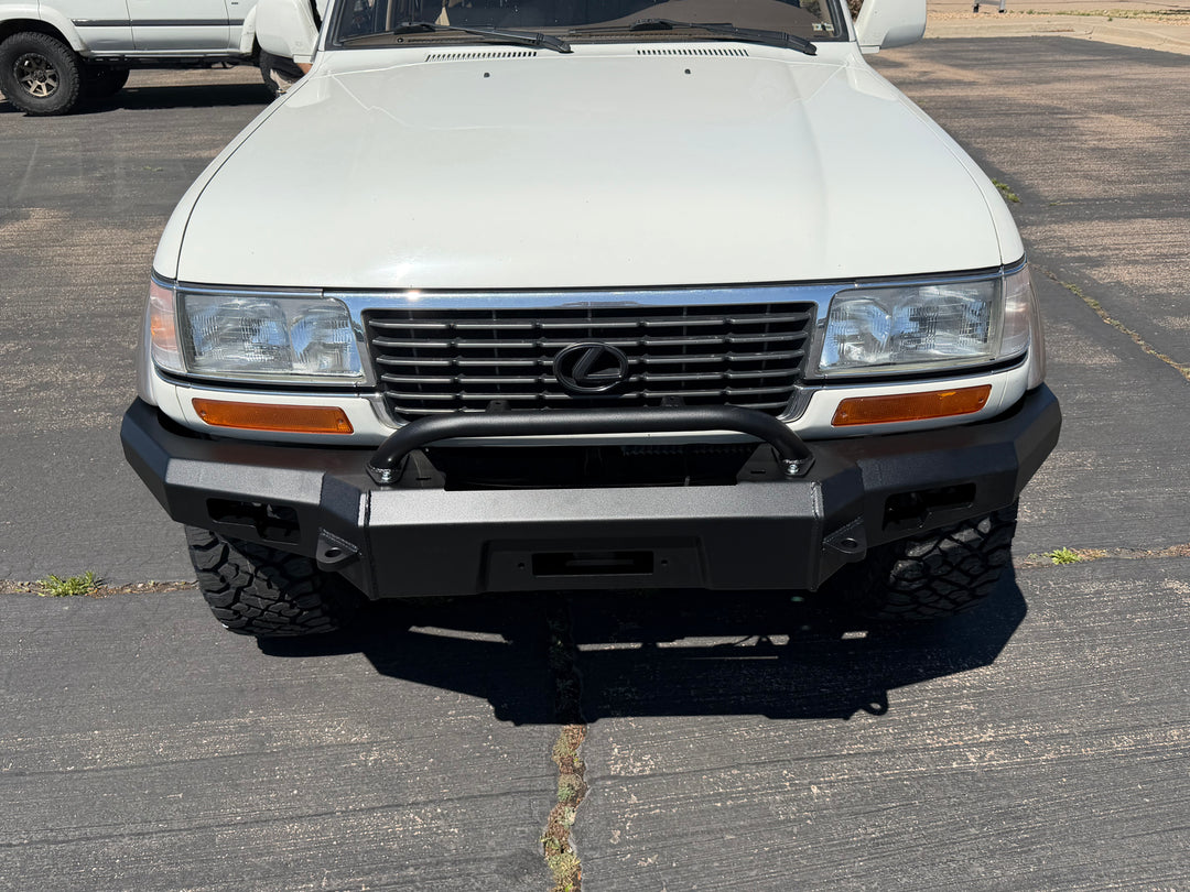 80 Series Front Plate Bumper