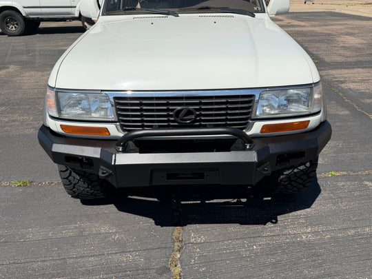 80 Series Front Plate Bumper