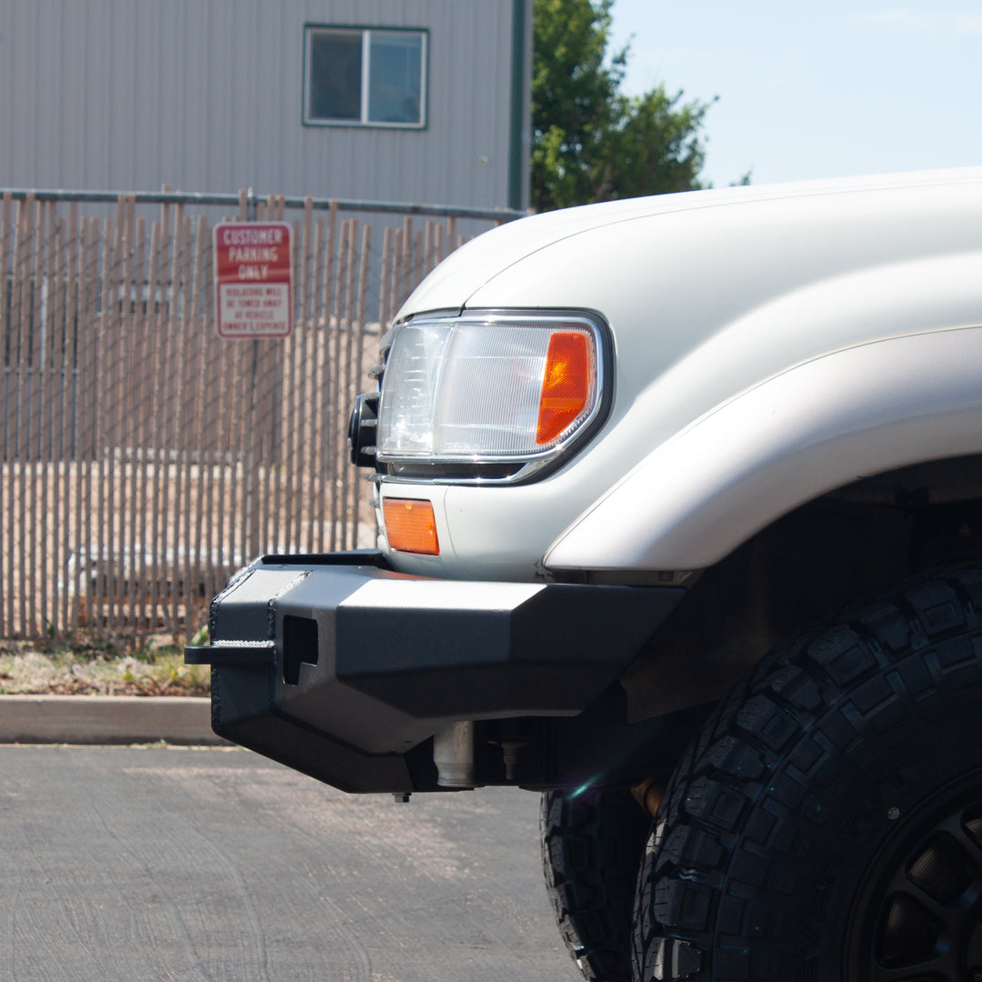 80 Series Front Plate Bumper