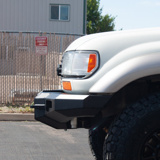80 Series Front Plate Bumper