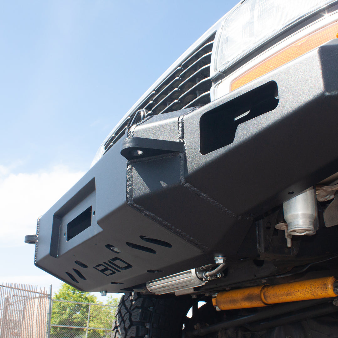 80 Series Front Plate Bumper