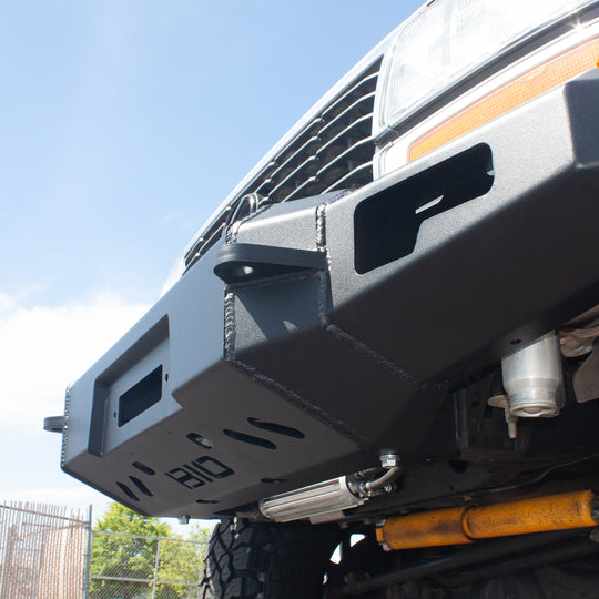 80 Series Front Plate Bumper