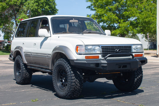 80 Series Front Plate Bumper